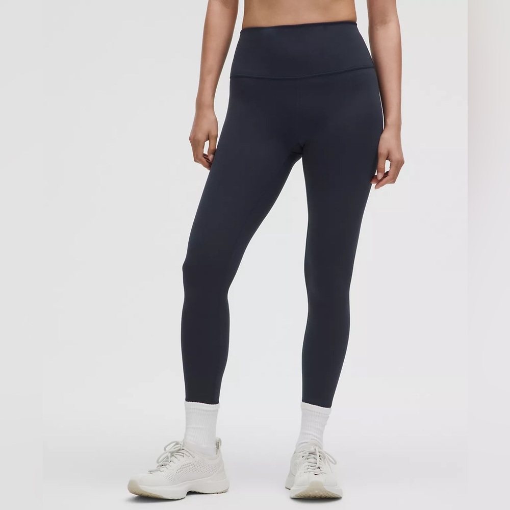 Wunder Train High-Rise Tight 25" - Navy Size 2
